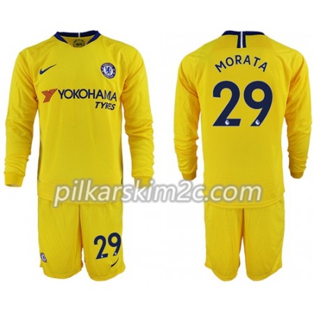 Koszulka Chelsea Morata 29 Dziecięca Precz 2018-2019 - Koszulki Piłkarskie(L/S)